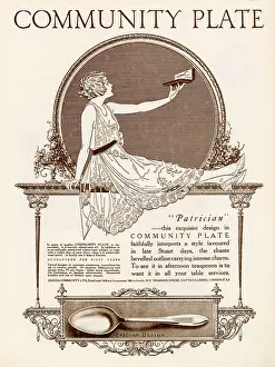 Lifetime: Advert for Community Plate - Cutlery 1920
