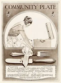 Lifetime: Advert for Community Plate - Cutlery 1920