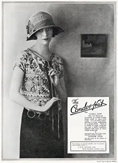 Hoff: Advert for Condor hats 1923