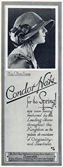 Roose: Advert for Condor hats 1924