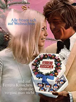Bunte: advertising, confectionery, advert for Ferrero