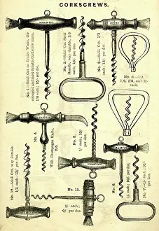 Corkscrew: Advert for corkscrews