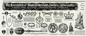 Souvenirs: Advert for Coronation jewellery 1902