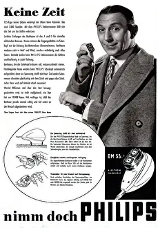 Shaver: advertising, cosmetics beard, Philips Allstrom