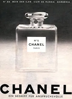 Chanel: advertising, cosmetics, Chanel No 5, advertisement
