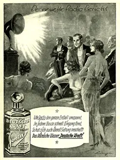 Wasser: advertising, cosmetics, Eau de Cologne, High