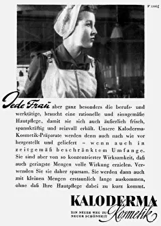 Kaloderma: advertising, cosmetics, Kaloderma, advert, Germany