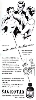 Disinfectant: advertising, cosmetics, Sagrotan, advertisement