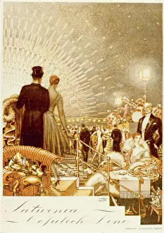 Saturnia: Advertisement for the Cosulich Line
