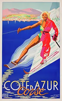 Corsica: Advertisement for Cote d'Azur and Corsica