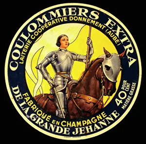 Cooperative: Advertisement for Coulommiers Extra champagne
