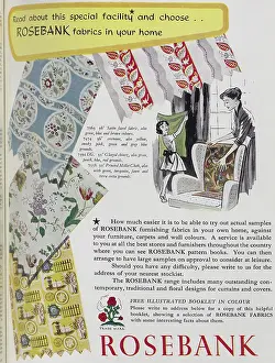 Ballgown: Advert for Courtaulds
