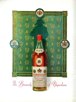 Brandy: Advertisement for Courvoisier brandy