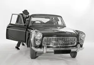Varley: Advertisement for CPV - Man and Chauffeur - Austin A99