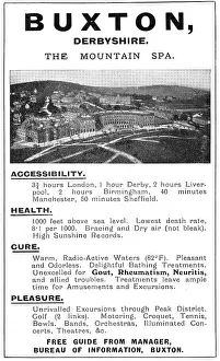 Moderate: Advertisement for the Crescent Hotel, Buxton