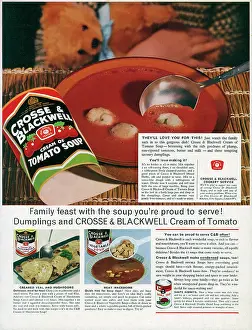 Robin Adler: Advertisement for Crosse & Blackwell soup