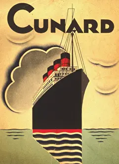 Cruises: Advertisement for Cunard luxury cruises