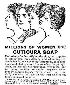 Cuticura: An advert for Cuticura soap