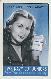 Wholesale: Advert, CWS Navy Cut Juniors cigarettes