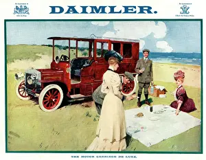 Aspirational: Advert for Daimler Motor Carriage De Luxe Car