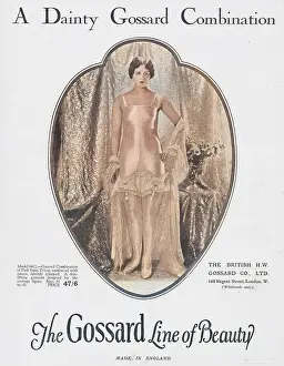 Gossard: Advert for the Dainty Gossard Combination, 1927