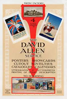 Printers: Advertisement for David Allen Printers and Printing