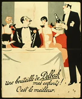 Diners: Advertisement for Delbeck Champagne