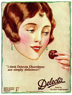 Delicious: Advert, Delecta chocolates