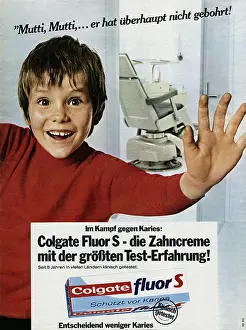 Happyness: advertising, dental hygiene, Colgate Fluor S