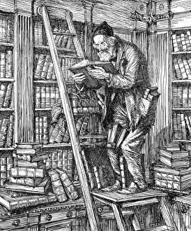 Bookman: Advertisement for Dewar's by Edmund J Sullivan