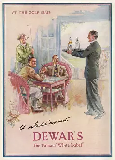 Dewars: Advert for Dewar's Whiskey 1933