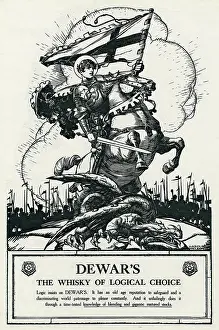 Dewars: Advert for Dewar's Whisky 1924