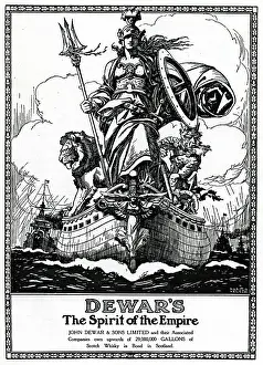 Dewars: Advert for Dewar's Whisky 1924