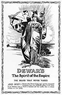 Dewars: Advert for Dewar's Whisky 1924