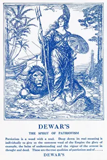 Dewars: Advert for Dewar's Whisky 1925