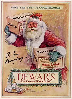 Dewars: Advert Dewar's White Label Whisky 1934
