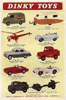 Dinky: Advert for Dinky Toys by Meccano