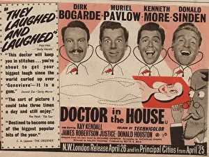 Sinden: Advert for Doctor in the House in Picturegoer