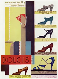 Thirties Style: Advert for Dolcis shoes 1931