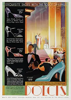 Dancefloor: Advert for Dolcis shoes 1933