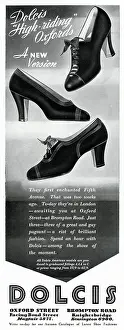 Brompton: Advert for Dolcis shoes 1936