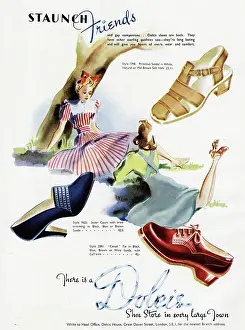 Sensible: Advert for Dolcis shoes 1941
