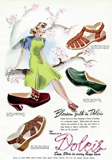 Dolcis: Advert for Dolcis shoes 1942