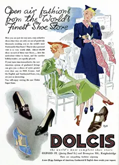 Dolcis: Advert for Dolcis shoes 1946
