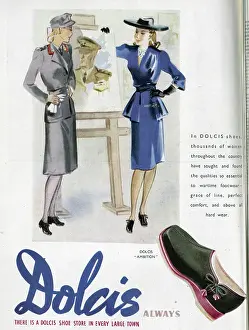 Advertizing: Advert for Dolcis Shoes