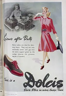 Advert for Dolcis Shoes
