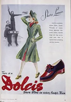 Wrens: Advert for Dolcis Shoes