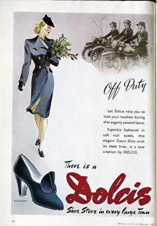Advertizing: Advert for Dolcis Shoes