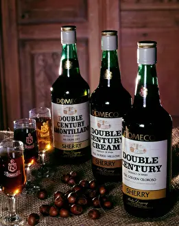 Robin Adler: Advertisement for Domecq Double Century sherry