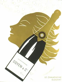 Foil: Advertisement for Doyen champagne
